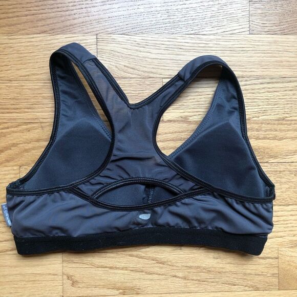 Marika Racerback Sports Bra Gray Small - Picture 3 of 5